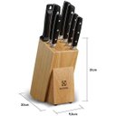 Ver imagem 2 de Jogo De Facas Versátil Com Cepo De Madeira 8 Pçs Electrolux