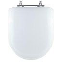 Ver imagem 1 de Assento Sanitario Almofadado Oxford Branco para Vaso Deca