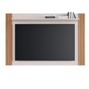 Ver imagem 3 de Painel para TV Rack Sala Ate 65 Polegadas com Prateleira 160cm Ripado MDF Off White/Freijo - Notavel