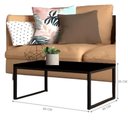 Ver imagem 4 de Mesa de Centro Sala Villas Preto Fosco