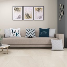 Kit 6 Almofadas Cheias 40cm X 40cm Decorativas Estampadas Digital Sala Sofá Quarto Chevron Cinza - 2