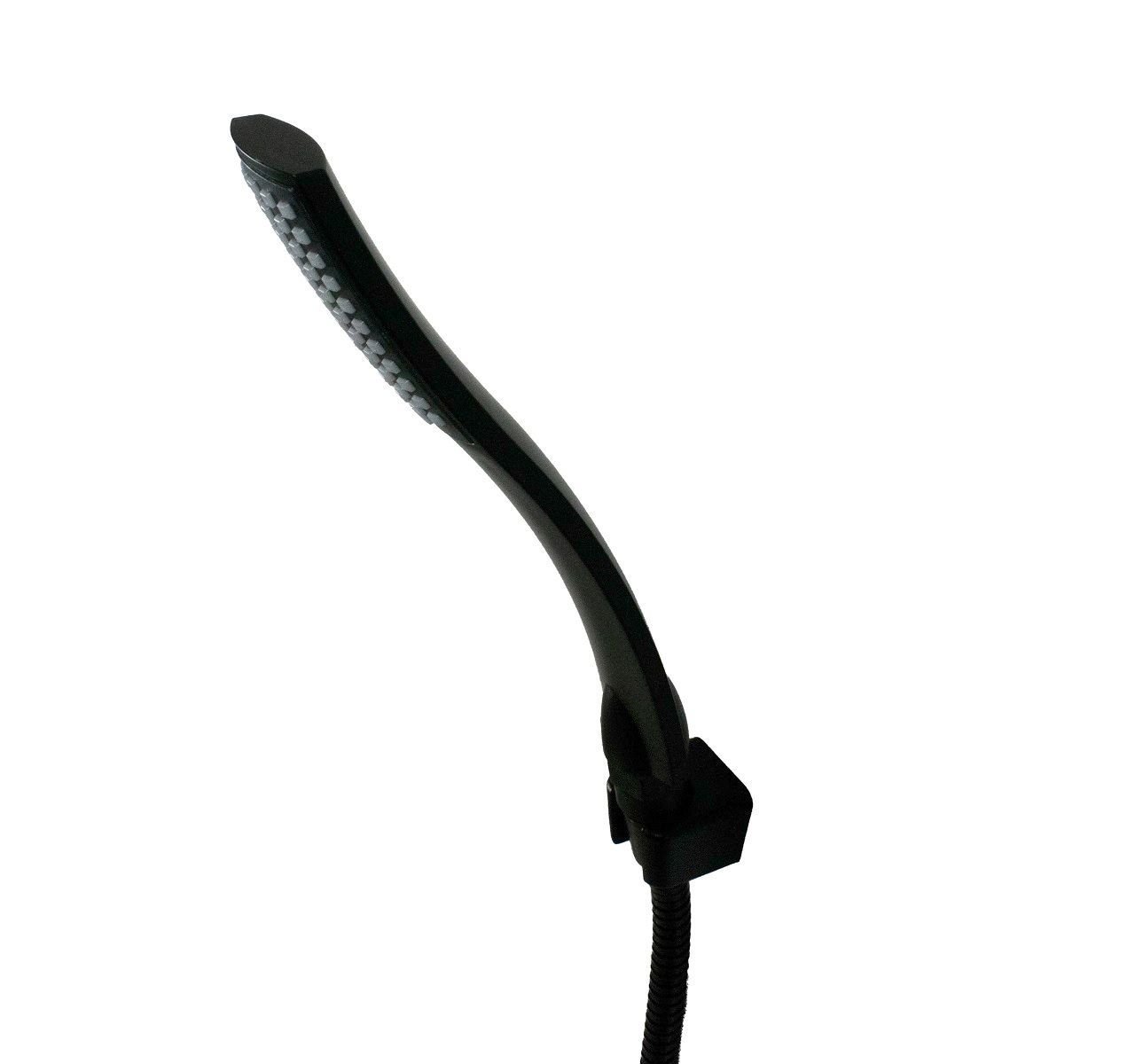 Ducha Higienica Preto Fosco com Registro e Mangueira em Abs - 6
