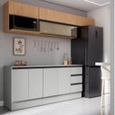 Ver imagem 3 de Cozinha Modulada 6 Peças 4 Aéreos 2 Balcões Nara CabeCasa MadeiraOriginals