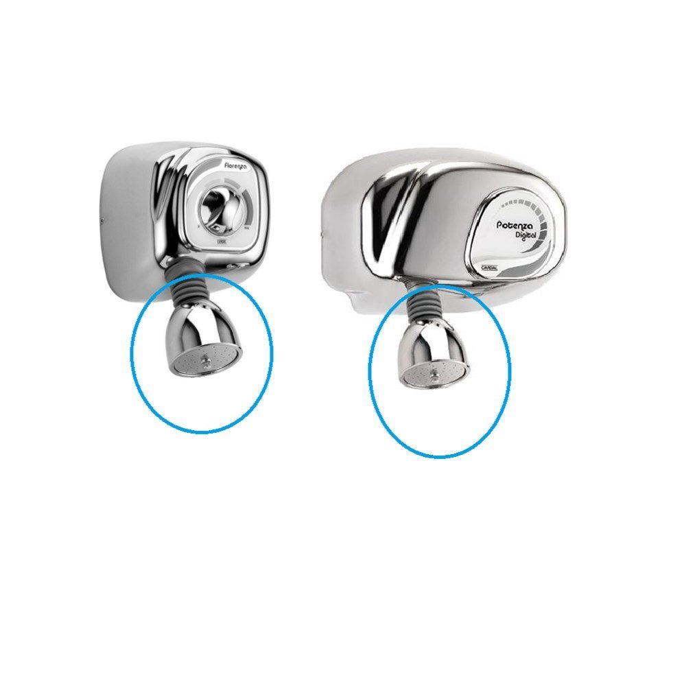 Crivo da Ducha Cromado Cardal Potenza 1/2" - DU213 - 4