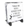Quadro De Pedra Voleibol Frase Presente Jogadora Vôlei - 1