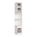 Ver imagem 4 de Módulo Mesa de Cabeceira 2 Portas Infinity Branco/Line/Blush