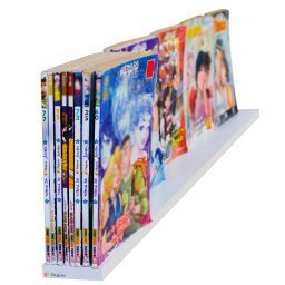 Prateleira para revista em quadrinhos gibis mangás coleções - 2