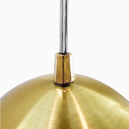 Kit 3 Pendente Bola Dourado Escovado /1 3001 - 6