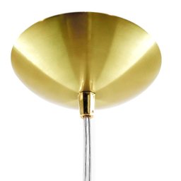 Kit 3 Pendente Bola Dourado Escovado /1 3001 - 4