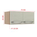 Ver imagem 4 de Armário Aéreo Modulado para Geladeira Fidelitá Paris 70cm 2 Portas