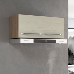 Armário Aéreo Modulado para Geladeira Fidelitá Paris 70cm 2 Portas