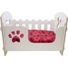 Combo Cama Berço Cachorro Luxo P + Cercado Para Cães Luxo P - 2