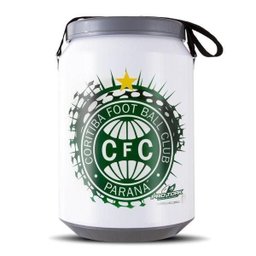 Cooler Térmico Cerveja Coritiba 24 Latas Branco 18L - 1