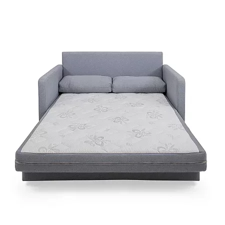 Sofá Cama Herval Versátil - Casal 1,46m Linho Cinza