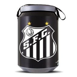 Cooler Térmico Cerveja Santos 24 Latas - Pro Tork Preto 18L - 1 Cooler Térmico Cerveja Santos 24 Latas - Pro Tork Preto 18L - 1