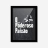 Quadro Decorativo Poderoso Paizão 33cmx24cm Los Quadros - 1