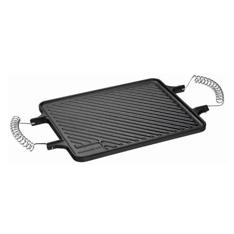 Chapa Dupla Face Retangular Espiral Panela Mineira 28x23cm
