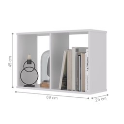 Conjunto Nichos 10 Compartimento Alfa Branco - 3