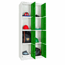 Ver imagem 3 de Armário de Aço 8 Portas - Nk 2334 Compatível com Capacete