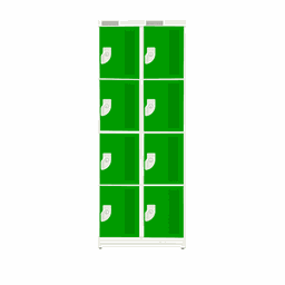 Armário de Aço 8 Portas - Nk 2334 Compatível com Capacete - 2