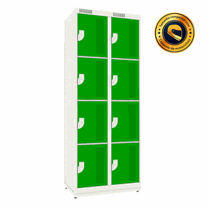 Armário de Aço 8 Portas - Nk 2334 Compatível com Capacete