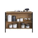 Ver imagem 6 de Mesa Bancada Gourmet Industrial 127cm P1034 Mel