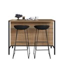 Ver imagem 7 de Mesa Bancada Gourmet Industrial 127cm P1034 Mel