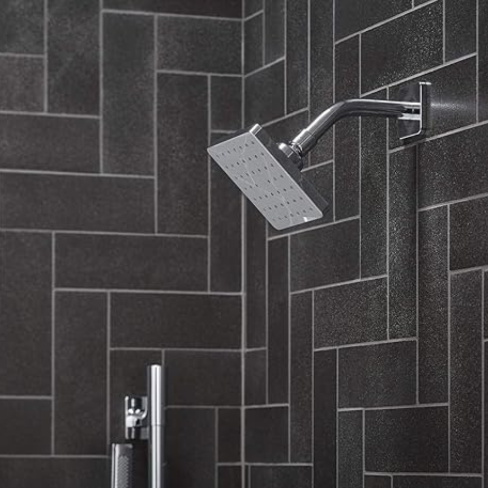 Chuveiro de Teto Kohler Parallel Quadrado 127mm Cromado com Tubo R24805br-cp - 4