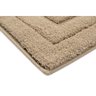 Tapete de Banheiro Microfibra Base Látex Antiderrapante Vizapi Golden 50x80cm Marrom Castor - 2