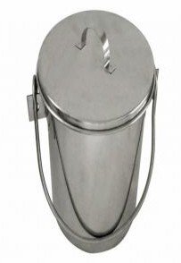 Balde com tampa em aço inox Therj BCTAI F - 50000ml - 3