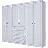 Guarda-Roupa Casal 6 Portas 4 Gavetas Americano  - 2
