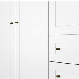 Guarda-Roupa Casal 6 Portas 4 Gavetas Americano Branco/HP - 6 Guarda-Roupa Casal 6 Portas 4 Gavetas Americano Branco/HP - 6