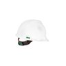 Capacete Msa Branco V-gard Carneira Push Key Jugular Obra - 4