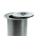 Ver imagem 2 de Lixeira Pia Cozinha Embutir Granito Inox Alumínio Luxo 3 Lts