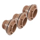Ver imagem 1 de Kit 3 Un Adaptador Roscável Flange 25mm 3/4" Tigre