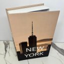 Ver imagem 3 de Livro de papelão decorativo estampa moderna 'New York'
