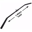 Ver imagem 1 de Kit 1 Barra Puxador Costas 1 Reto 1 Curvo 1 Corda Triceps