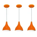 Ver imagem 1 de Luminárias pendentes balcão 3 un Laranja