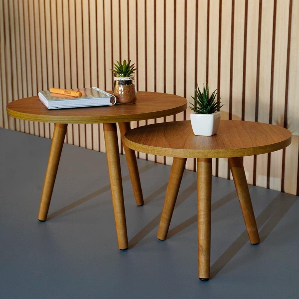 Mesa De Centro Vintage Industrial Madera Acero | El Desván Del Mueble