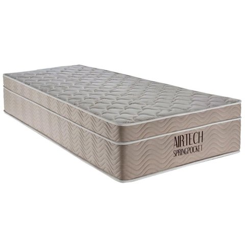 Colchão Solteiro Molas Ortobom Airtech 88x188x25