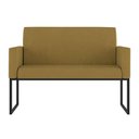Ver imagem 6 de Kit Sofá 2 Lugares + 2 Poltronas para Recepção Sala Balaqui Cor:capuccino Capuccino