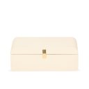 Ver imagem 1 de Caixa Decorativa em MDF com Revestimento em PU com Detalhe Dourado 24cm 20667 Mart