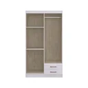 Ver imagem 4 de Guarda-Roupa Solteiro 4 Portas 2 Gavetas Treviso 104