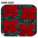 Ver imagem 6 de Laço Veludo Vermelho 15 Cm Decoração Natalina