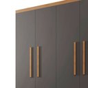 Ver imagem 6 de Guarda Roupa Solteiro Hera 4 Portas Rufato