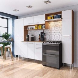 Cozinha Completa 5 Peças 11 Portas Madri Espresso Móveis - 1 Cozinha Completa 5 Peças 11 Portas Madri Espresso Móveis - 1