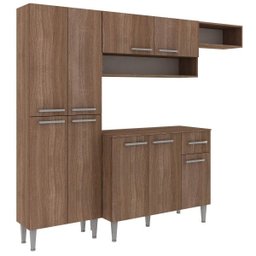 Cozinha Compacta 4 Peças 9 Portas Madri Espresso Móveis - 2