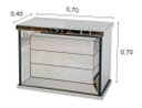 Ver imagem 4 de Mesa de Cabeceira Espelhada Explendore