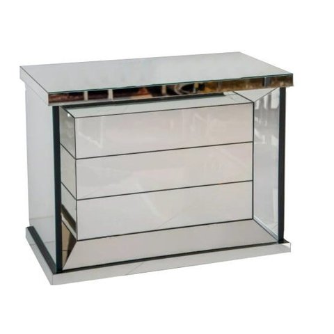 Mesa de Cabeceira Espelhada Explendore