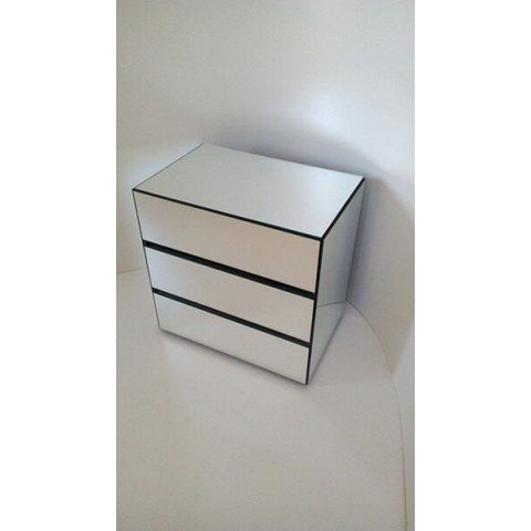 Mesa de Cabeceira Espelhada Basic